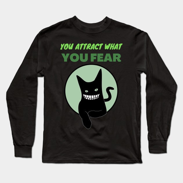 Strange Cat Tell Some Truth Long Sleeve T-Shirt by Wehavefun